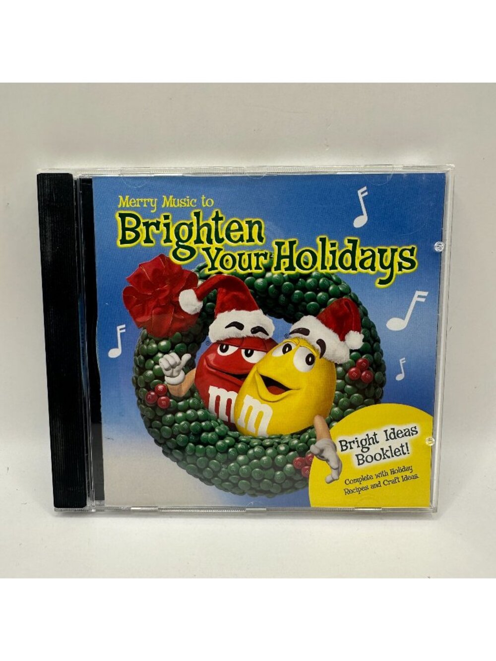 Merry Music To Brighten Your Holidays CD M&Ms Holiday Songs 2000 Collectible